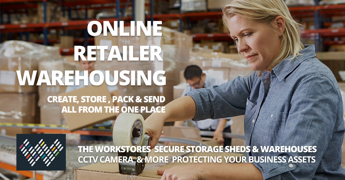 Online Retailer Warehousing - The Workstores Sheds