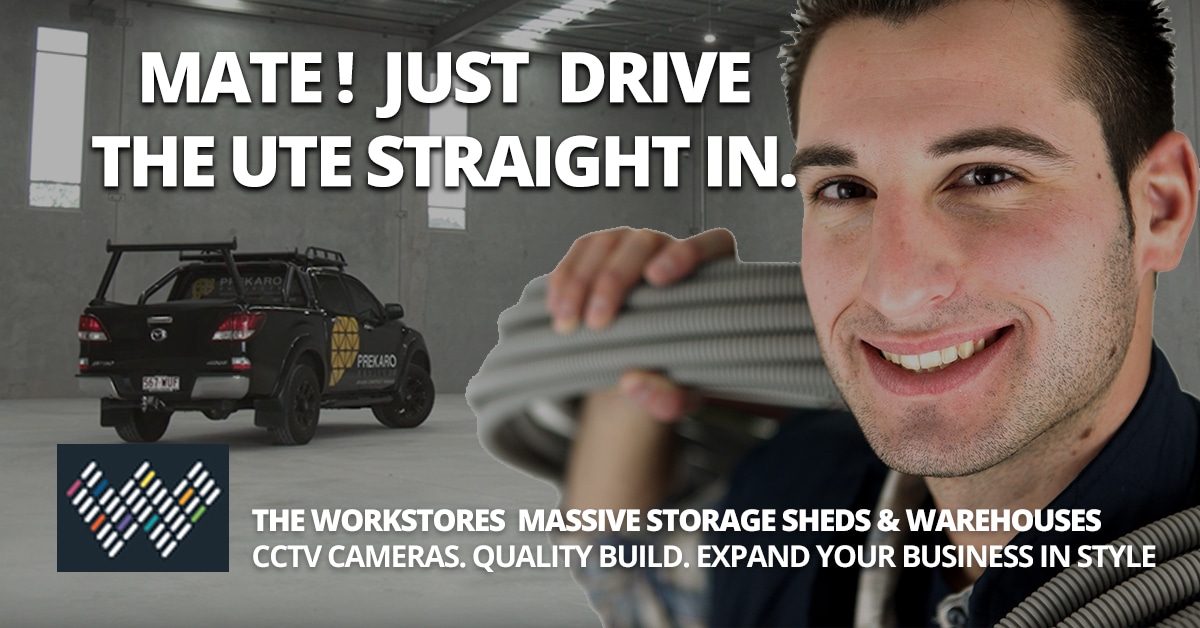 Tradie Storage Sheds - For Office and Material Storage